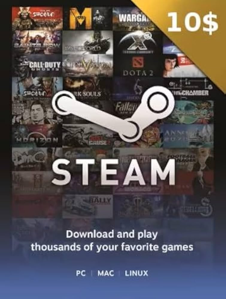 $10 Steam Card